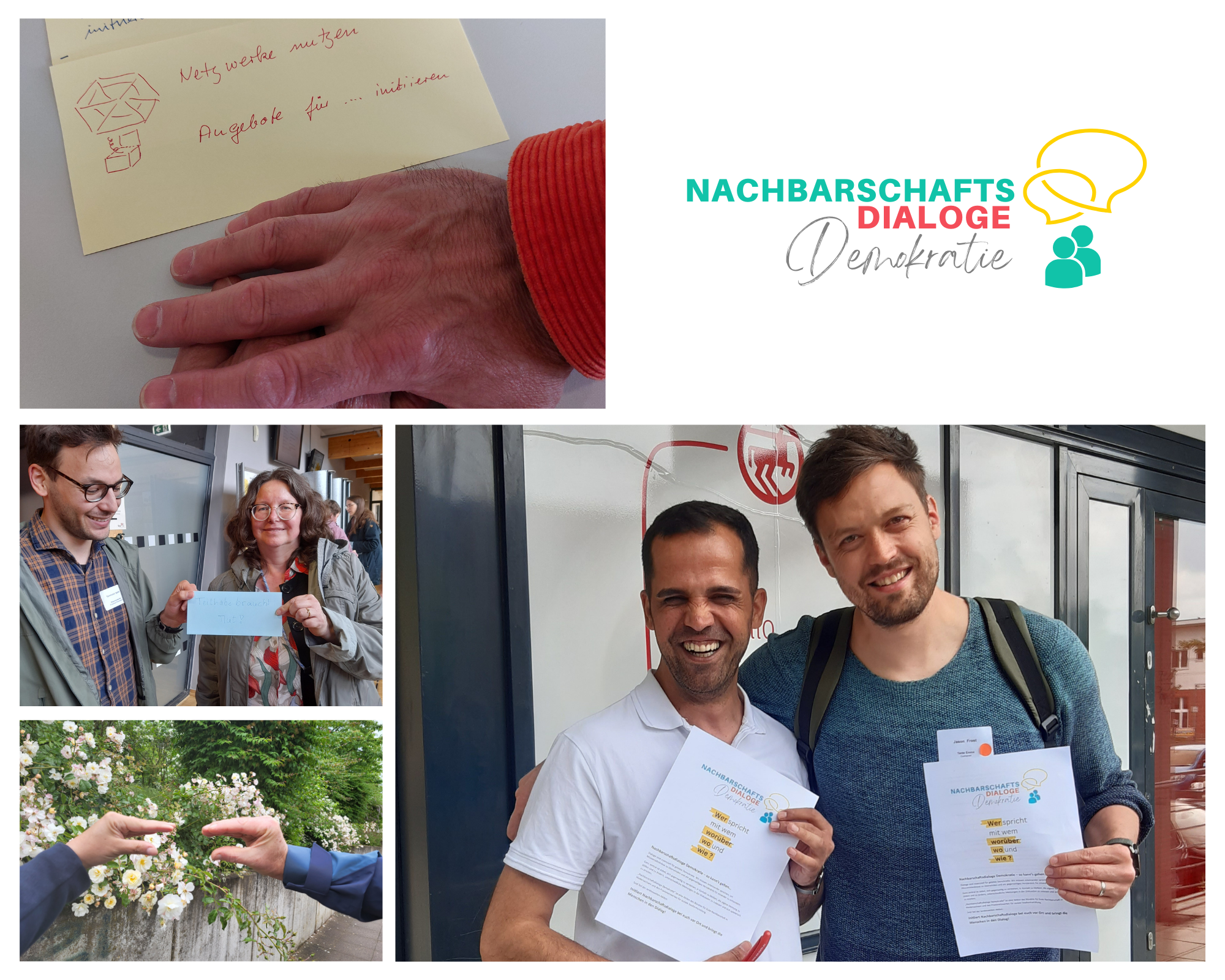 Nachbarschaftsdaialoge zu Demokratie