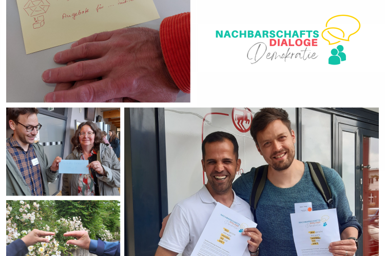 Nachbarschaftsdaialoge zu Demokratie