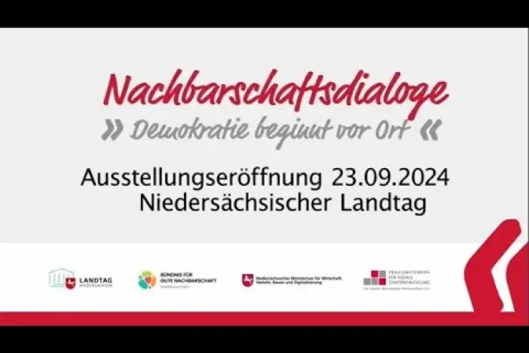 Trailer "Nachbarschaftsdialoge - Demokratie beginnt vor Ort"